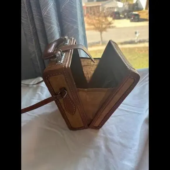 Vintage Bamboo Purse - Picture 3 of 4